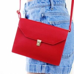 Brandy Melville Red Crossbody Bag